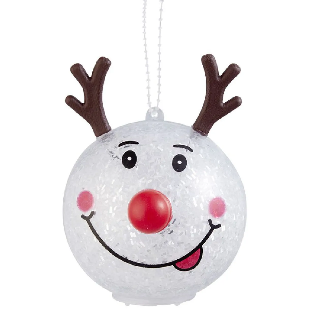 Gifi Boule lumineuse à suspendre déco Noël^ Décoration Sapin