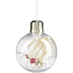 Gifi Boule lumineuse de Noël Ø8cm^ Décoration Sapin