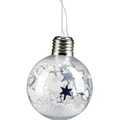 Gifi Boule lumineuse de Noël Ø8cm^ Décoration Sapin