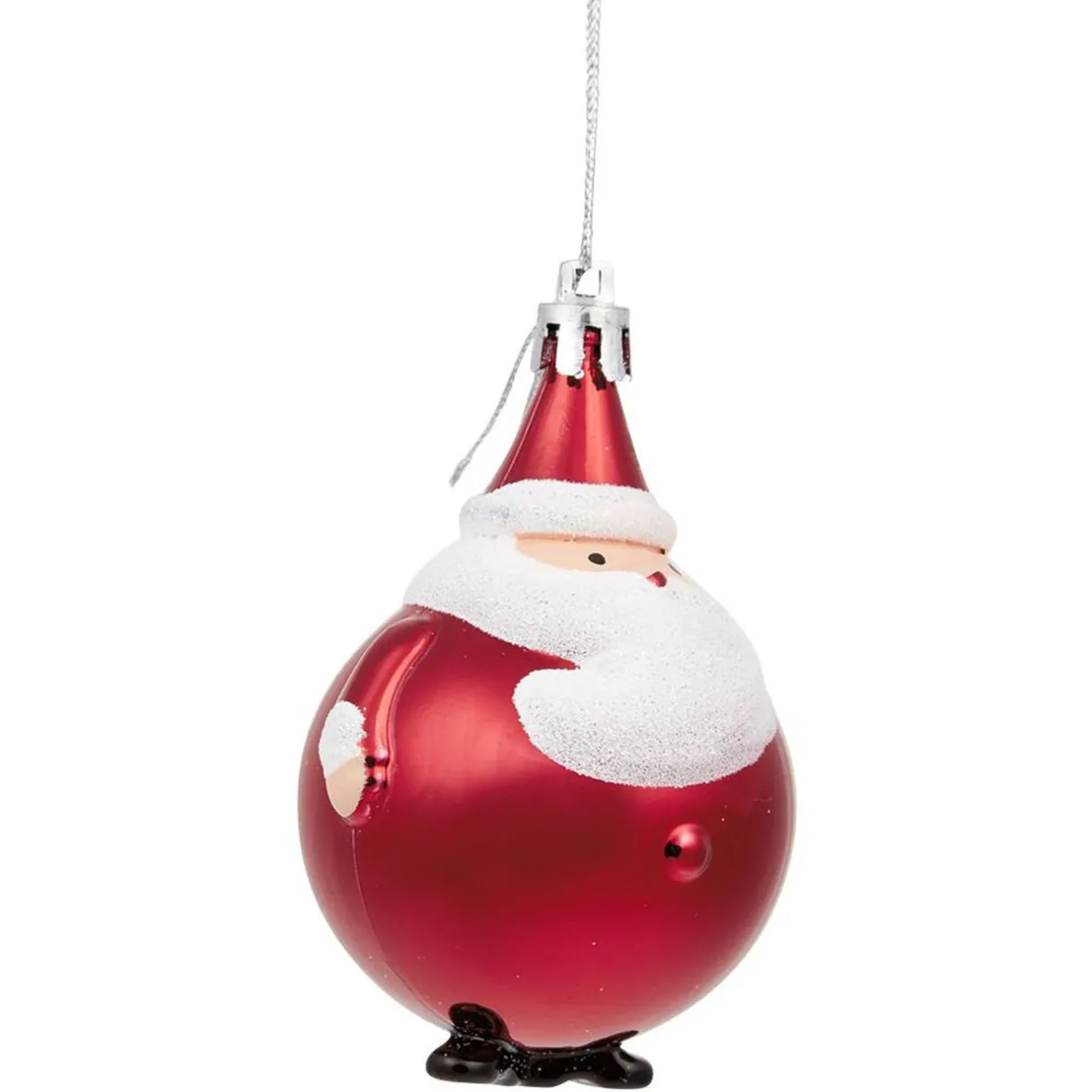 Clearance Gifi Boule Père Noël rouge à suspendre