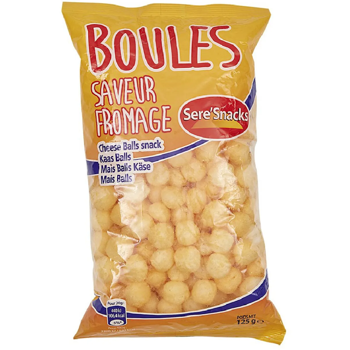 Sale Gifi Boule soufflée goût fromage