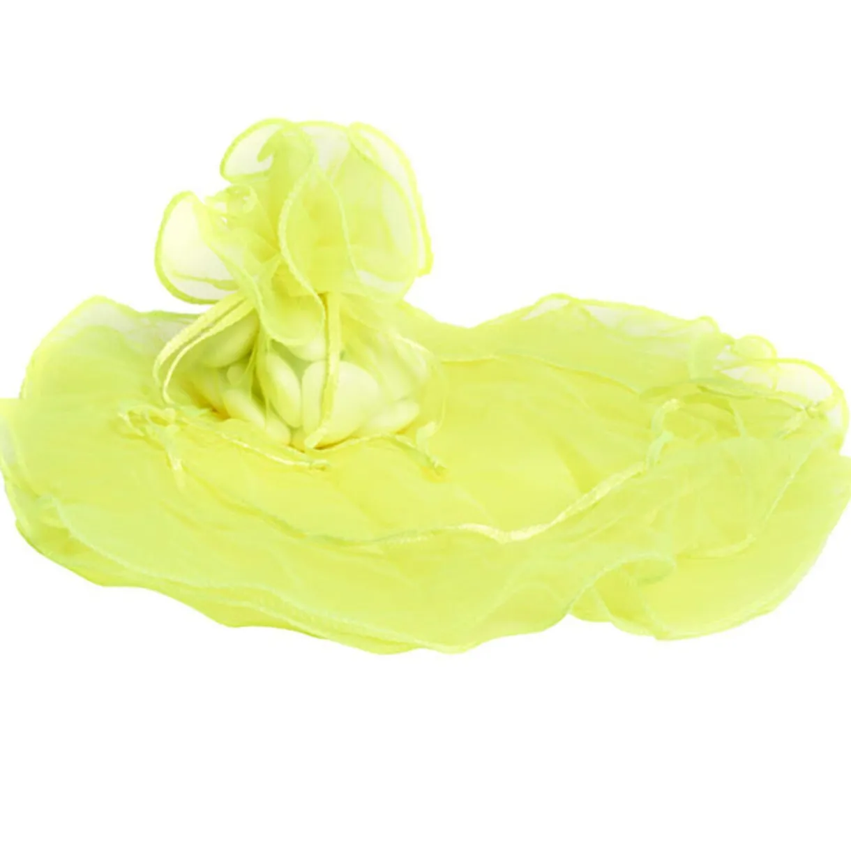 Sale Gifi Bourse rond à dragées vert anis x6