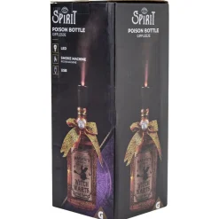 Outlet Gifi Bouteille motif Halloween LED fumée USB