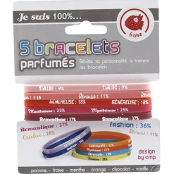 Sale Gifi Bracelet parfumé design personnalité XS x5