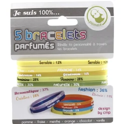 Sale Gifi Bracelet parfumé design personnalité XS x5