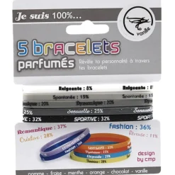 Sale Gifi Bracelet parfumé design personnalité XS x5