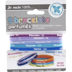 Sale Gifi Bracelet parfumé design personnalité XS x5