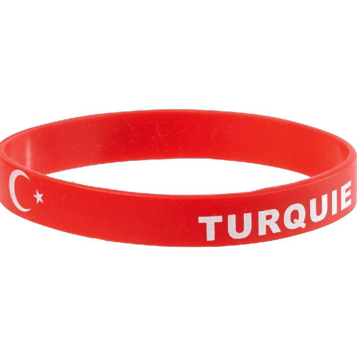 Sale Gifi Bracelet silicone coloré du supporter