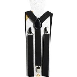 Outlet Gifi Bretelles fantaisies noires ou blanches L100cm