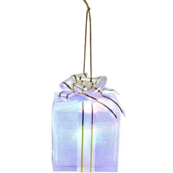 Gifi Cadeau de Noël lumineux à suspendre