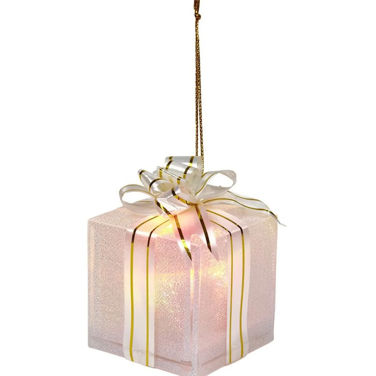 Gifi Cadeau de Noël lumineux à suspendre