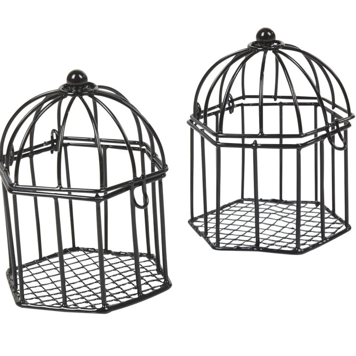 Clearance Gifi Cage à dragées noire x2