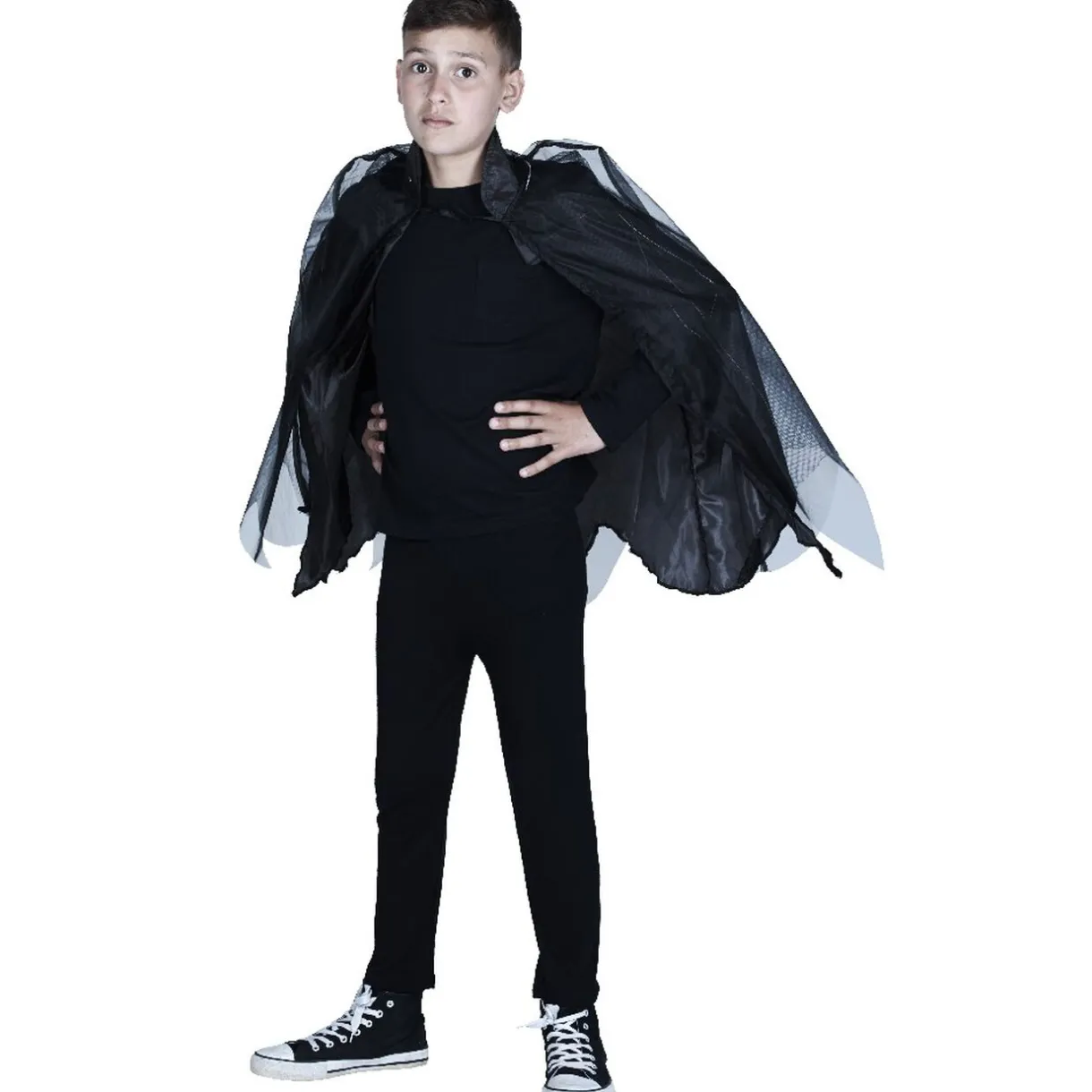Clearance Gifi Cape noire enfant lumineuse