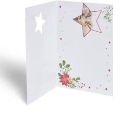 Gifi Carte de voeux Noël 12x17cm^ Loisirs Créatifs Et Emballage Cadeau