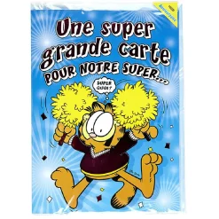 Gifi Carte géante Garfield^ Loisirs Créatifs Et Emballage Cadeau