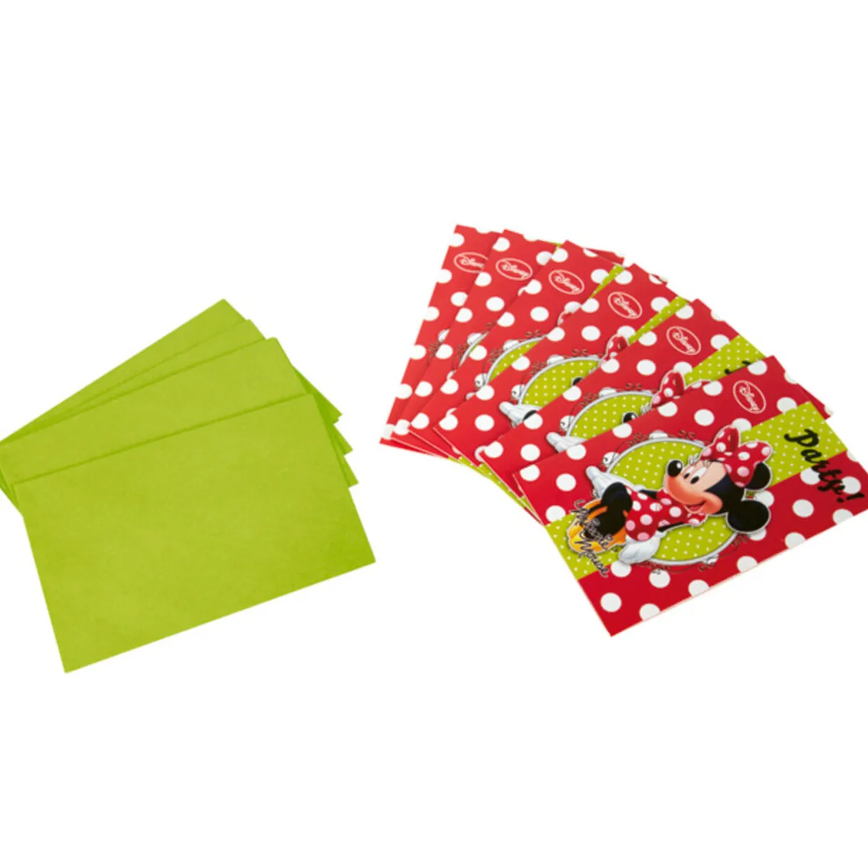 Gifi Carte invitation Minnie x6^ Loisirs Créatifs Et Emballage Cadeau