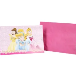 Gifi Carte invitation Princesse Disney x6^ Loisirs Créatifs Et Emballage Cadeau