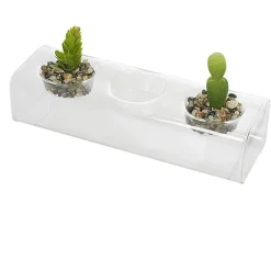Clearance Gifi Centre de table plante grasse artificielle x2