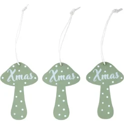 Gifi Champignon de Noël à suspendre x9^ Décoration Sapin