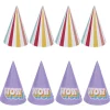 Outlet Gifi Chapeau de fête motif arlequin WOW thème candy x8