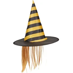 Clearance Gifi Chapeau de sorcière adulte Halloween Ø40xH38cm