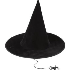 Outlet Gifi Chapeau de sorcière et araignée suspendue Halloween