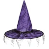 Outlet Gifi Chapeau de sorcière Halloween avec dentelle Ø40xH37cm