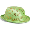 Outlet Gifi Chapeau Saint-Patrick taille adulte polyester vert avec trèfles dorés