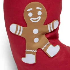 Gifi Chaussette Noël géante H180cm^ Décoration Sapin