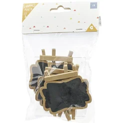 Clearance Gifi Chevalet marque place en ardoise x 3