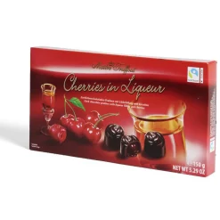 Hot Gifi Chocolats noir fourrés de liqueur et cerises 150Gr