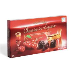 Hot Gifi Chocolats noir fourrés de liqueur et cerises 150Gr
