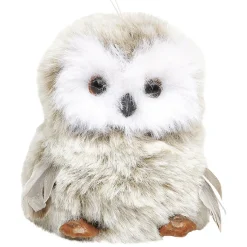 Gifi Chouette à suspendre effet peluche^ Décoration Sapin