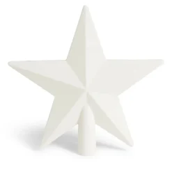 Outlet Gifi Cimier étoile blanc 20x20cm