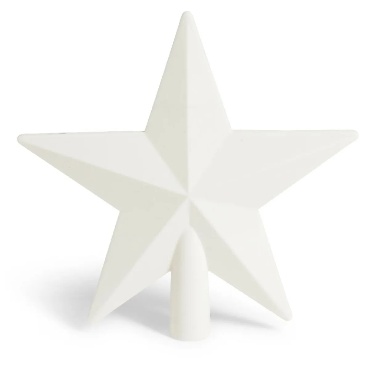 Outlet Gifi Cimier étoile blanc 20x20cm