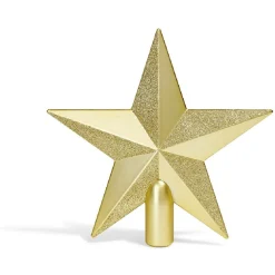 Gifi Cimier tête de sapin Noël étoile pailletée^ Décoration Sapin