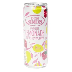 Hot Gifi Citronnade pétillante à la fraise Don Simon canette 33cl