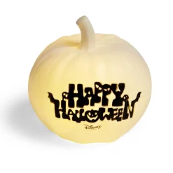 Outlet Gifi Citrouille Halloween LED Disney Mr Jack Skellington blanc et noir H22cm