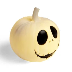 Outlet Gifi Citrouille Halloween LED Disney Mr Jack Skellington blanc et noir H22cm
