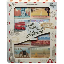 Best Gifi Coffret thé du monde 80 sachets