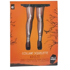 Outlet Gifi Collant Halloween squelette adulte Taille unique