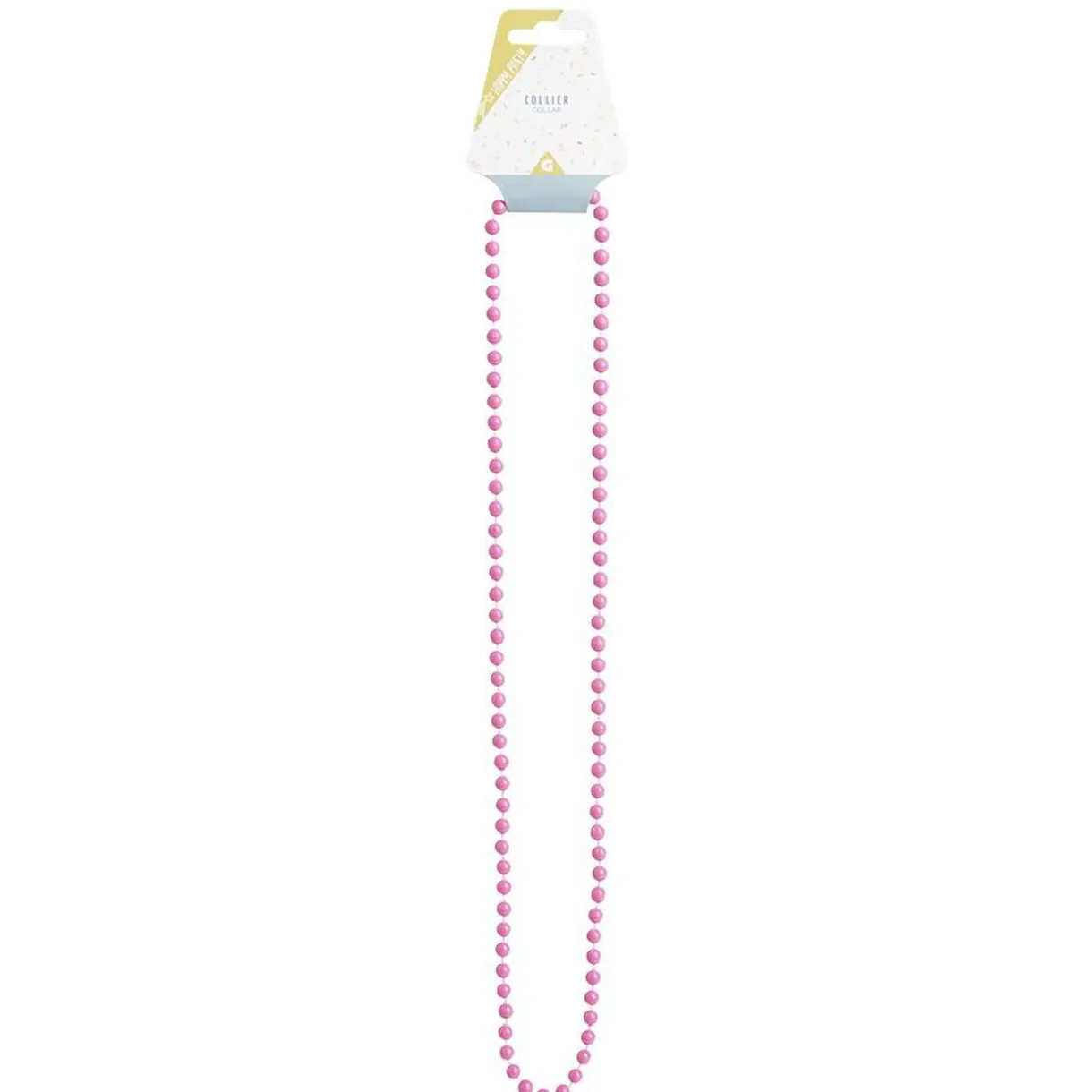 Outlet Gifi Collier perle flashy L84cm - 4 modèles