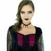 Outlet Gifi Collier tour de cou femme vampire Halloween
