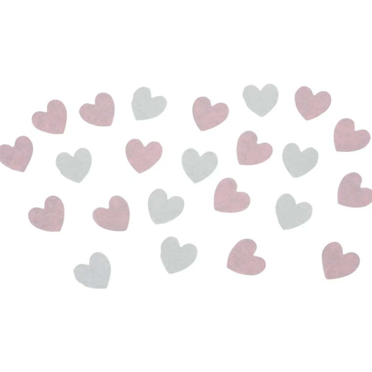 Sale Gifi Confetti coeur rose et blanc 30g