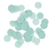 Outlet Gifi Confettis en papier rond vert d'eau ø 2 cm