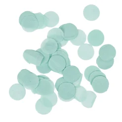 Outlet Gifi Confettis en papier rond vert d'eau ø 2 cm
