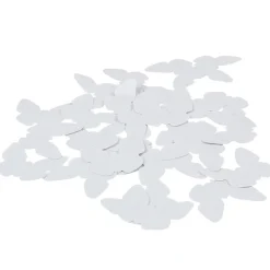 Outlet Gifi Confettis papillon blanc en papier