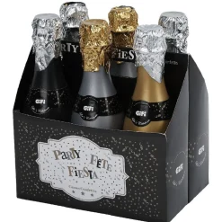 Outlet Gifi Cotillons bouteille argenté doré ou noir