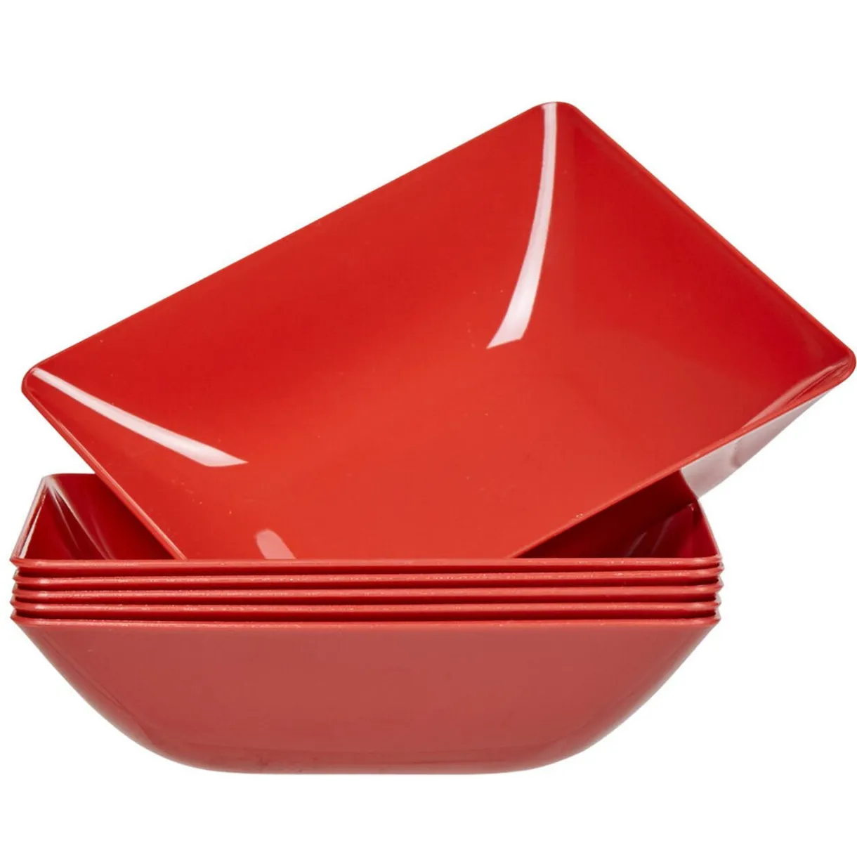 Sale Gifi Coupelle plastique rouge x6