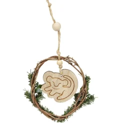 Gifi Couronne Disney Roi Lion à suspendre Noël Ø10 cm^ Décoration Sapin